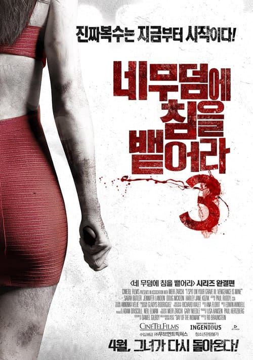 네 무덤에 침을 뱉어라 3 포스터 이미지