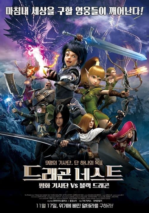 드래곤 네스트: 평화 기사단 VS 블랙 드래곤 포스터 이미지